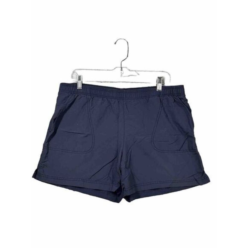 COLUMBIA Sandy River Shorts Women's Blue Nylon Large Drawstring Summer